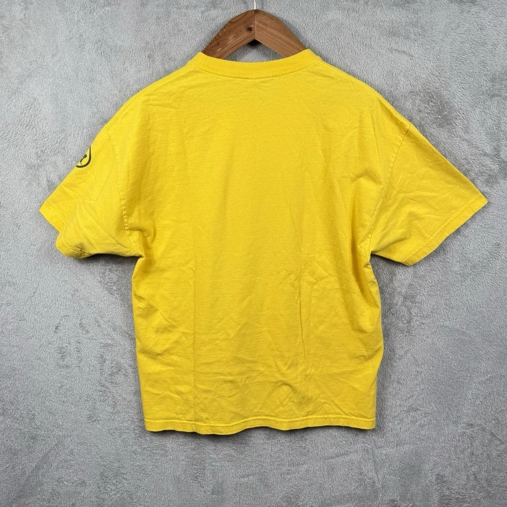 Nike Team Michigan Wolverines BIG HOUSE T-Shirt Mens XL Yellow NCAA Football VTG